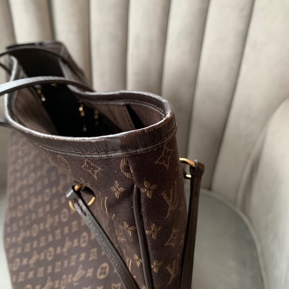 ❗️SOLD❗️ Louis Vuitton Fusain Idylle Neverfull MM - Picture 7 of 14